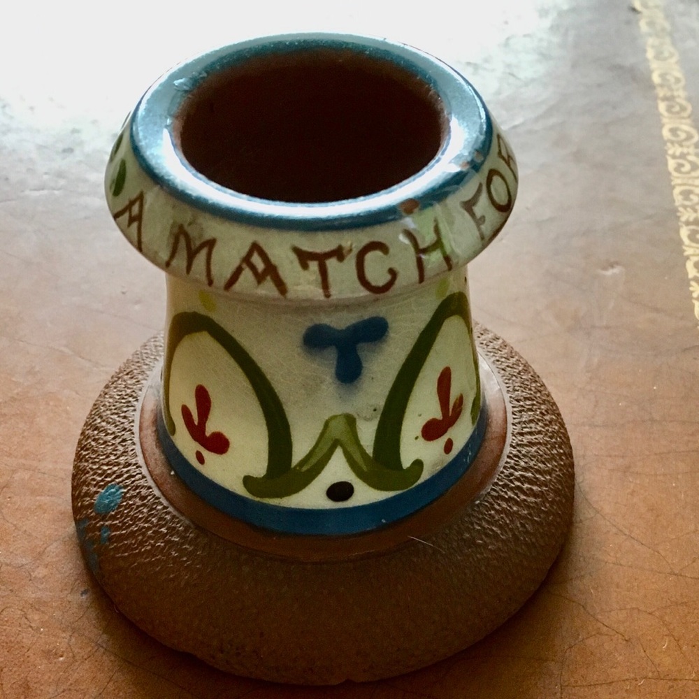 Vintage Torquay Match holder/striker.